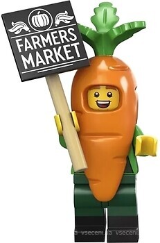 Фото LEGO Minifigures Талісман у костюмі морквини (71037-4)