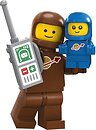 Фото LEGO Minifigures Коричневый астронавт и космо-малыш (71037-3)