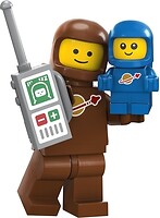 Фото LEGO Minifigures Коричневий астронавт і космічна дитина (71037-3)