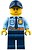 Фото LEGO City Policeman - Dark Blue Tie and Gold Badge (cty0748)