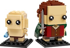 Фото LEGO BrickHeadz Фродо і Голлум (40630)