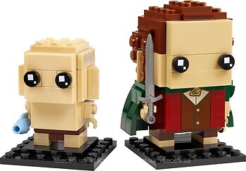 Фото LEGO BrickHeadz Фродо і Голлум (40630)