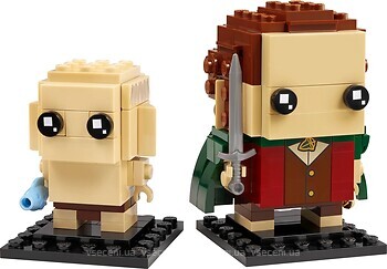 Фото LEGO BrickHeadz Фродо и Голлум (40630)