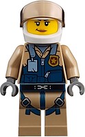 Фото LEGO City Mountain Police Officer - Female, Helicopter Pilot (cty0852)