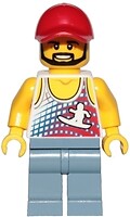Фото LEGO City Skater - Tank Top with Surfer Silhouette (cty1238)
