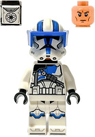 Фото LEGO Star Wars Clone Heavy Trooper - Blue Visor, Backpack (sw1247)