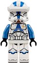 Фото LEGO Star Wars Clone Trooper Specialist - Blue Arms, Macrobinoculars (sw1248)