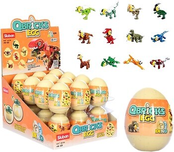 Фото Sluban Qbricks egg (M38-B0796)