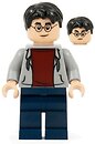 Фото LEGO Harry Potter Harry Potter - Light Bluish Gray Hooded Sweatshirt (hp213)