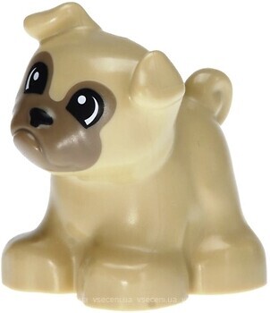Фото LEGO Duplo Bulldog - Tan (65161pb01)