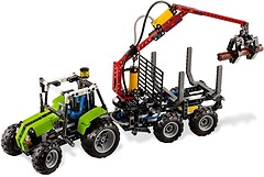Фото LEGO Technic Трактор с лесопогрузчиком (8049)