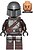 Фото LEGO Star Wars The Mandalorian / Din Djarin / 'Mando' - Silver Beskar Armor, Jet Pack, Printed Head (sw1212)