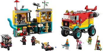 Фото LEGO Monkie Kid Фургон команди Манкі Кіда (80038)