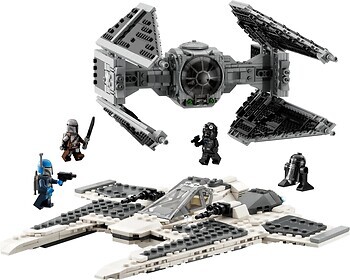 Фото LEGO Star Wars Мандалорський винищувач проти Перехоплювача TIE (75348)