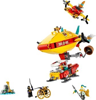 Фото LEGO Monkie Kid Хмарний дирижабль Манкі Кіда (80046)