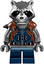 Фото LEGO Super Heroes Rocket Raccoon - Dark Blue and Reddish Brown Outfit (sh384)