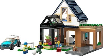 Фото LEGO City Семейный дом и электромобиль (60398)