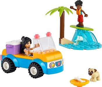 Фото LEGO Friends Развлечения на пляжном кабриолете (41725)