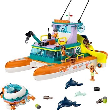 Фото LEGO Friends Морская спасательная лодка (41734)