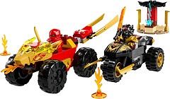 Фото LEGO Ninjago Автомобільна й байкова битва Кая і Раса (71789)