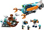 Фото LEGO City Глибоководний дослідницький підводний човен (60379)