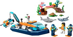 Фото LEGO City Дослідницький підводний човен (60377)