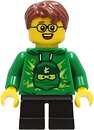 Фото LEGO City Boy - Green Ninjago Hoodie (cty1233)