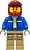 Фото LEGO City Wildlife Rescue Explorer - Male, Blue Jacket, Dark Red Helmet (cty1295)