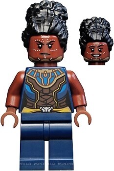 Фото LEGO Super Heroes Shuri - Dark Blue Top (sh735)