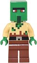 Фото LEGO Minecraft Zombie Villager - Tan Torso (min134)