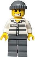 Фото LEGO City Jail Prisoner 50380 - Male, Knit Cap, Gold Tooth (cty0040)