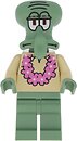 Фото LEGO Minifigures Squidward - Pink Lei (bob035)