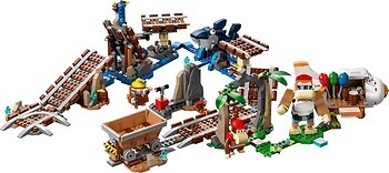 Фото LEGO Super Mario Додатковий набір Поїздка у вагонетці Дідді Конґа (71425)