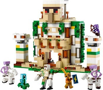 Фото LEGO Minecraft Фортеця залізний голем (21250)
