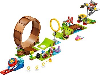 Фото LEGO Sonic the Hedgehog Змагання петлі Соніка на зеленому пагорбі (76994)