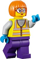 Фото LEGO City Shirley Keeper - Neon Yellow Safety Vest (cty1486)