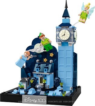 Фото LEGO Disney Політ Пітера Пена та Венді над Лондоном (43232)