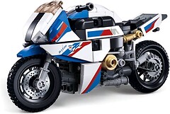 Фото Sluban Model Bricks Мотоцикл S1000MS (M38-B1129)