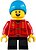 Фото LEGO City Child Boy - Red Shirt, Dark Azure Beanie (hol223)