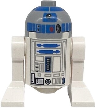 Фото LEGO Star Wars R2-D2 - Light Bluish Gray Head (sw0217)