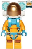 Фото LEGO City Lunar Research Astronaut - Female, Gold Visor, Backpack Lights (cty1436)