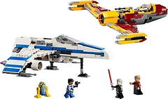 Фото LEGO Star Wars E-Wing Винищувач Нової Республіки проти Зоряного винищувача Шин Хаті (75364)