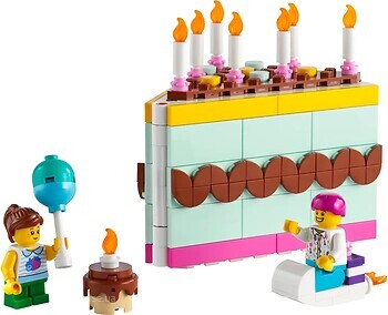 Фото LEGO Праздничный торт (40641)