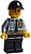 Фото LEGO City Policeman - Male, Dark Tan Belt with Radio, Dark Blue Legs (cty1155)