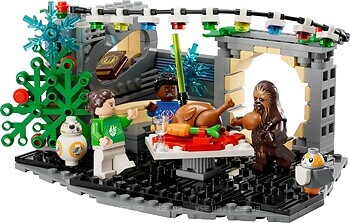 Фото LEGO Star Wars Праздничная диорама Тысячелетний сокол (40658)