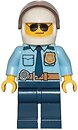 Фото LEGO City Policeman - Male, White Helmet, Sunglasses (cty1249)