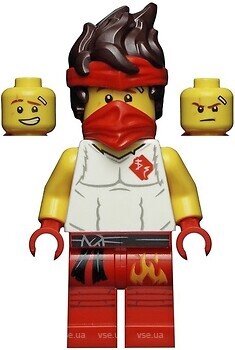 Фото LEGO Ninjago Kai - Legacy, White Shirt (njo643)