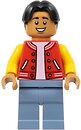 Фото LEGO Super Heroes Ned Leeds - Red and Yellow Letter Jacket, Sand Blue Legs (sh893)