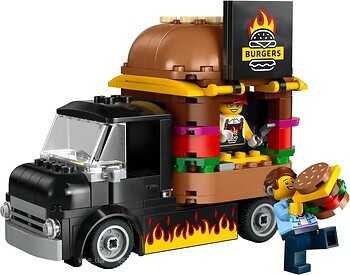 Фото LEGO City Вантажівка з гамбургерами (60404)