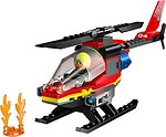 Фото LEGO City Пожежний рятувальний гелікоптер (60411)